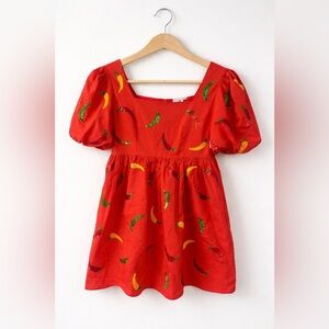 QUEEN OF SPARKLES chili pepper dress